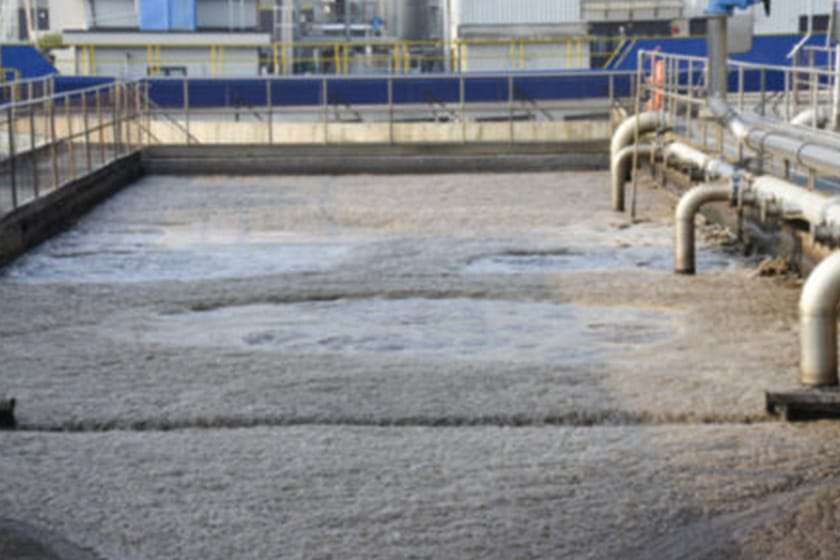 A slaughterhouse meat processing wastewater treatment station project