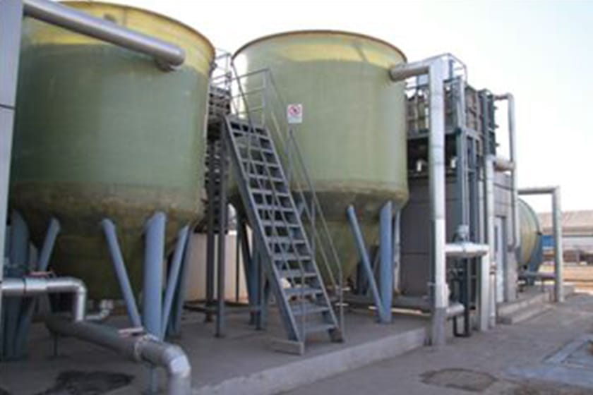A sewage treatment plant project for a pharmaceutical company
