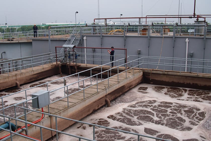 A milk powder wastewater treatment station project