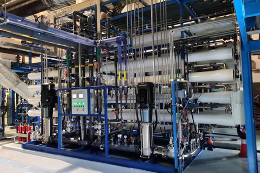 Wastewater treatment and ultrapure water preparation station project for a semiconductor manufacturing enterprise