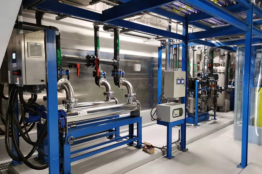 Wastewater treatment and ultrapure water preparation station project for a semiconductor manufacturing enterprise